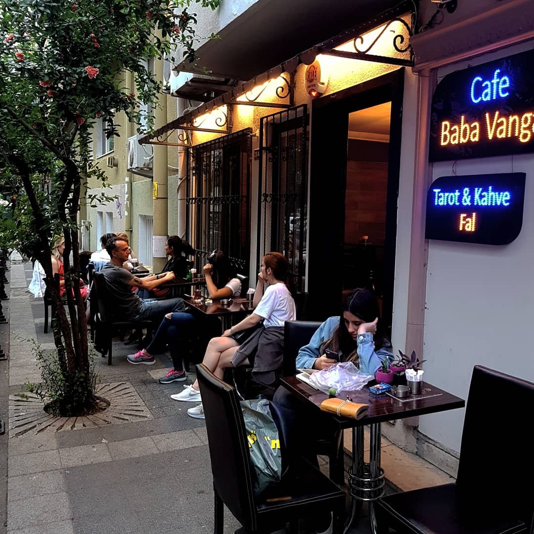 Cafe Baba Vanga fal cafe